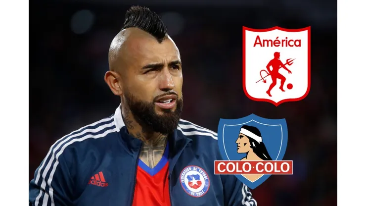 América de Cali descartó el fichaje de Arturo Vidal. (Foto: Photosport)