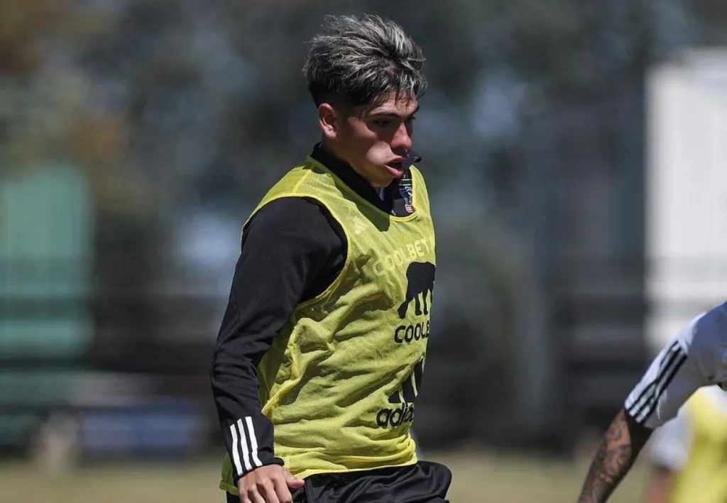 Carlos Palacios en la pretemporada 2024 de Colo Colo. (Foto: Colo Colo)