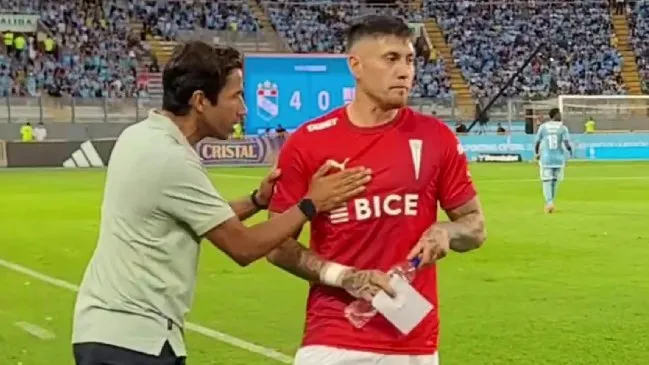 Castillo en su retorno a las canchas | Foto: Captura