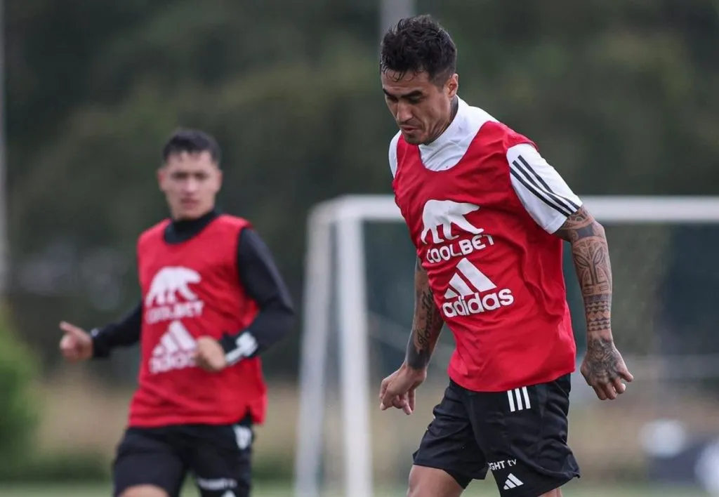 Darío Lezcano fue considerado para la pretemporada 2024 de Colo Colo.