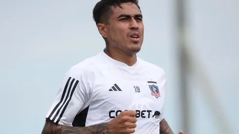 El delantero paraguayo Darío Lezcano está haciendo la pretemporada con Colo Colo. (Foto: Colo Colo)