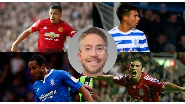 Los 23 equipos ingleses donde actuaron chilenos.