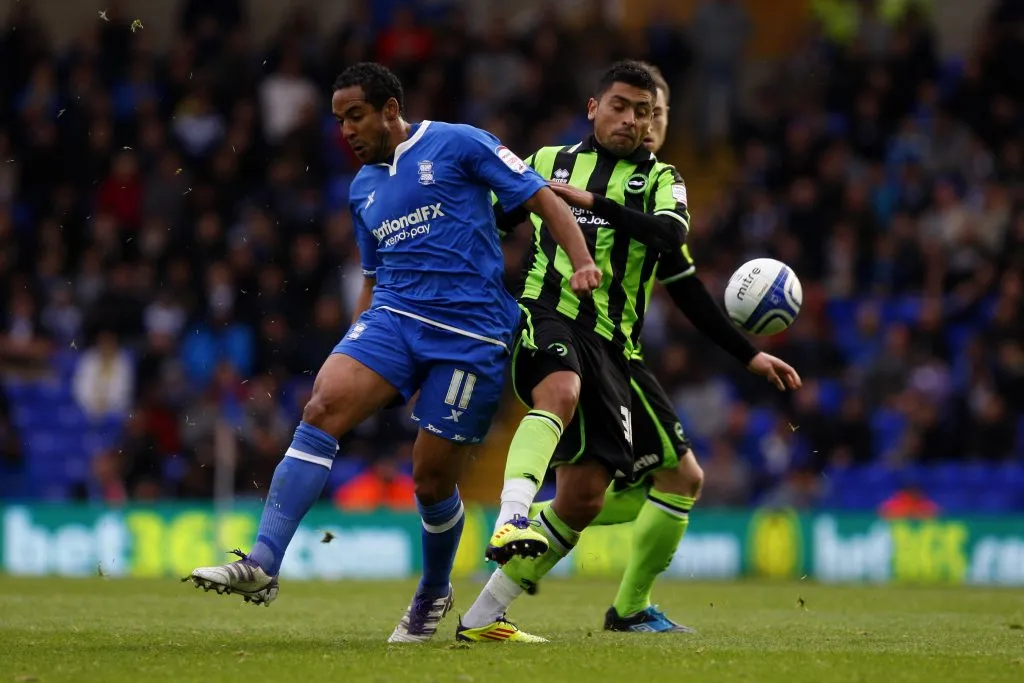 Jean Beausejour vs Gonzalo Jara: Duelo de chilenos en Inglaterra (Getty Images)