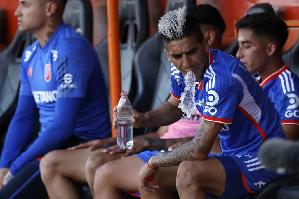 Fernández es una de las grandes figuras de la U para el 2024 | FOTO: Andres Pina/Photosport