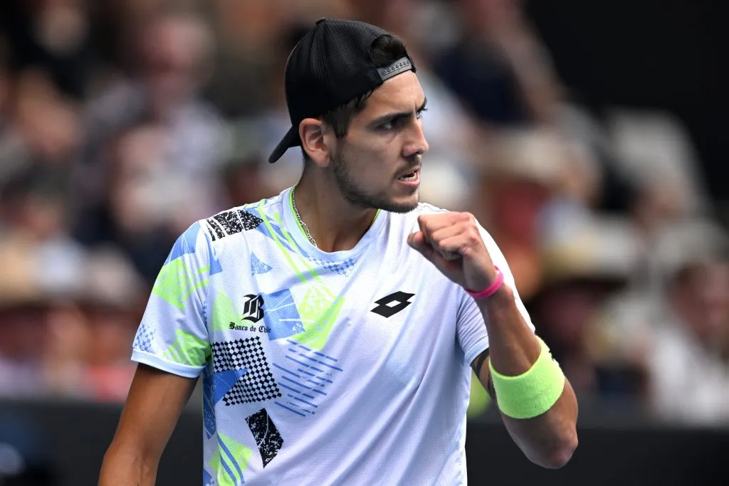 Alejandro Tabilo consiguió su primer título profesional (Photo by Hannah Peters/Getty Images)