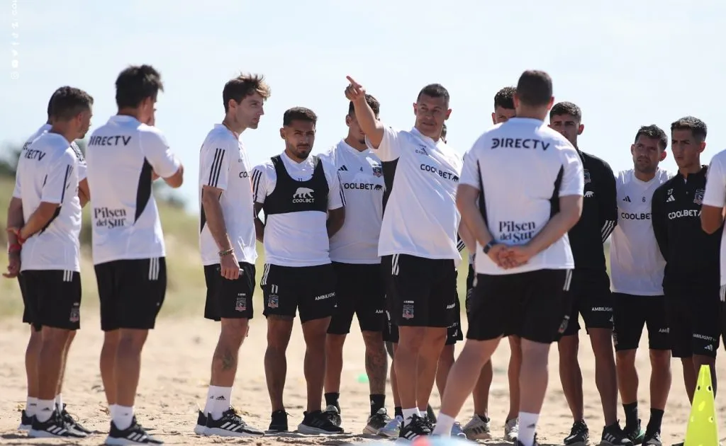 Colo Colo se prepara en Uruguay (Foto: Photosport)
