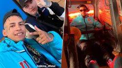 El artista urbano apareció nuevamente con indumentaria del Bulla