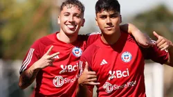 Luciano Arriagada marcó dos goles con La Roja Sub-23 en amistoso de entrenamiento ante Bolivia (Foto: La Roja)