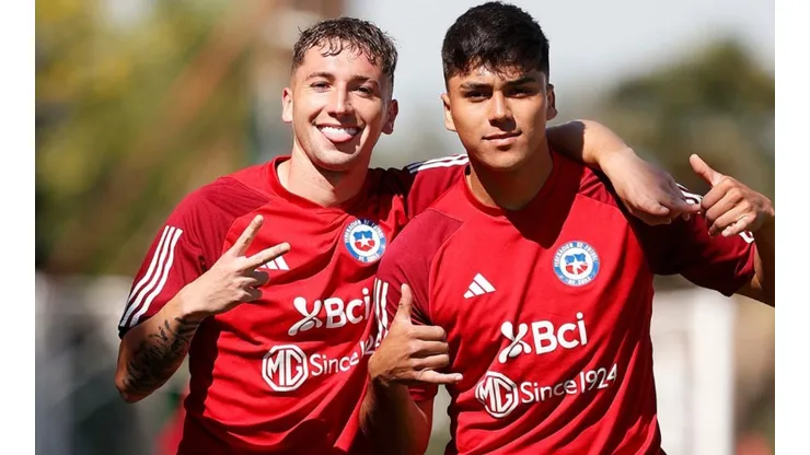 Luciano Arriagada marcó dos goles con La Roja Sub-23 en amistoso de entrenamiento ante Bolivia (Foto: La Roja)