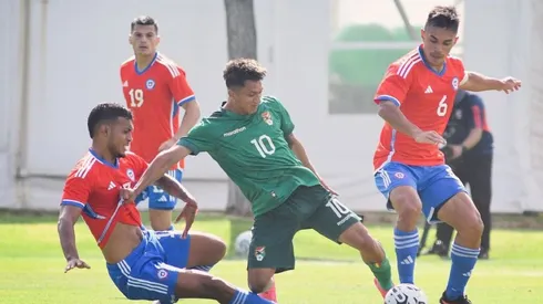 La Selección Chilena sub 23 venció a Bolivia por 3-0