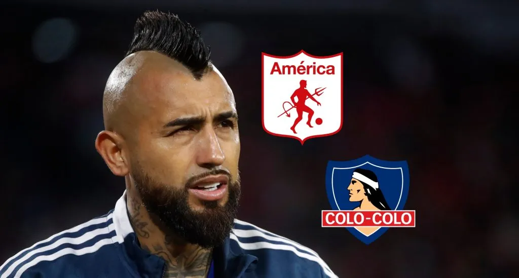 Arturo Vidal define su futuro entre América de Cali y Colo Colo