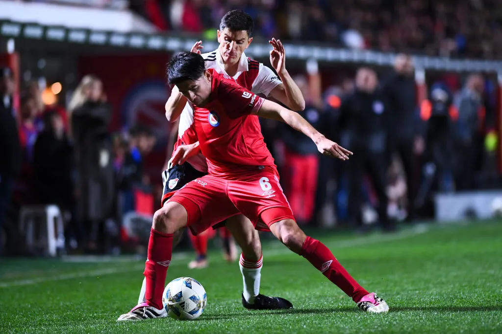 Lucas Villalba tuvo un buen 2023 con Argentinos Juniors. | Foto: Getty Images