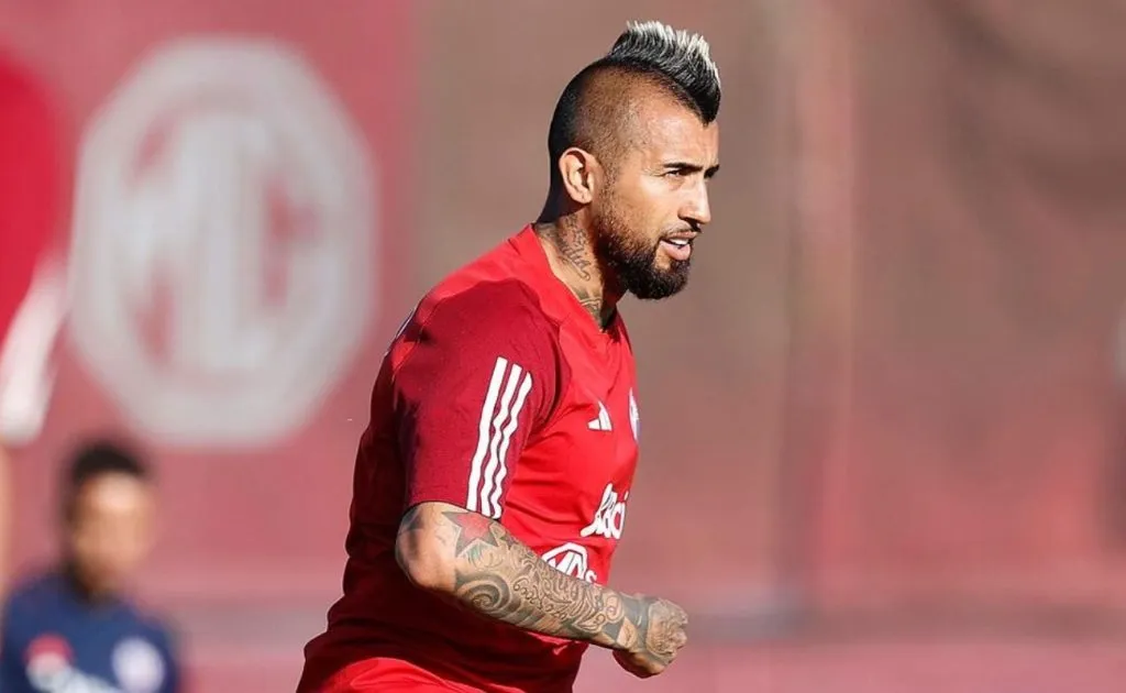 Arturo Vidal contó con la chance de entrenar junto a la Selección Chilena Sub-23  (Foto: La Roja)