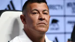 El entrenador argentino Jorge Almirón fue presentado en Colo Colo. (Foto: Photosport)