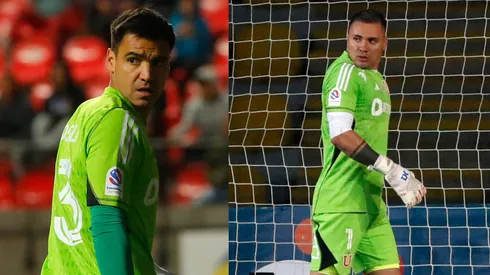 Toselli y Campos compartieron camarín en la U en la temporada 2023.