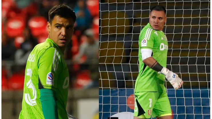 Toselli y Campos compartieron camarín en la U en la temporada 2023.