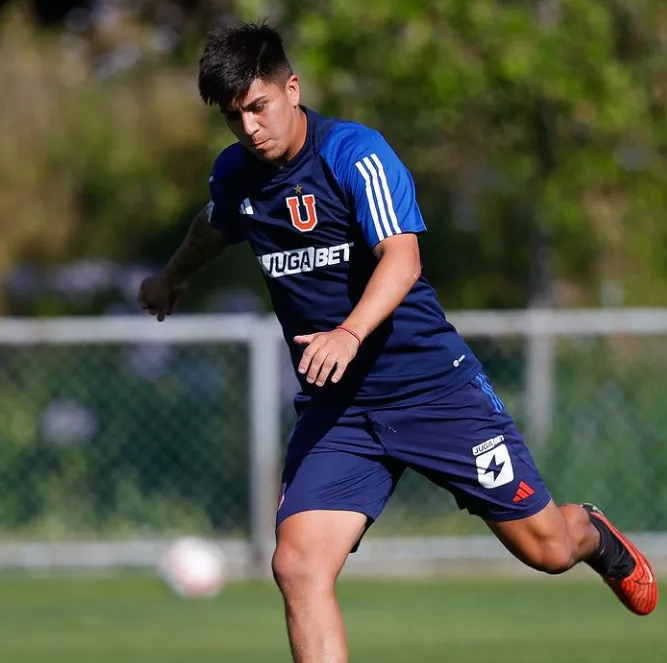 Morales volvió a los entrenamientos de la Universidad de Chile | FOTO: Prensa Universidad de Chile