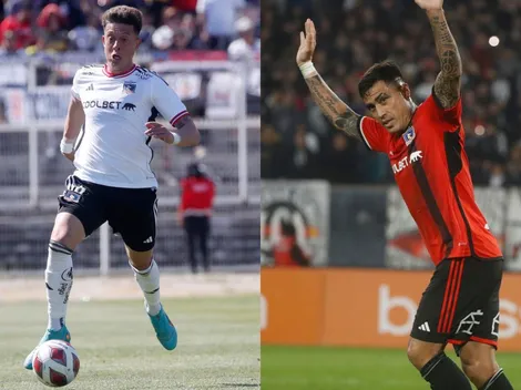 FOTO: La arenga de Pablo Parra a Darío Lezcano para que se vuelva figura de Colo Colo