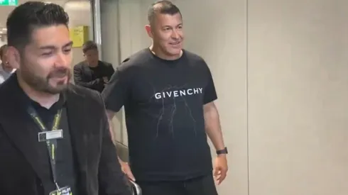 El entrenador argentino Jorge Almirón llegó a Chile para hacerse cargo de Colo Colo. (Foto: Captura)