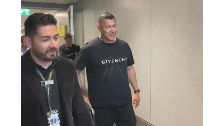 El entrenador argentino Jorge Almirón llegó a Chile para hacerse cargo de Colo Colo. (Foto: Captura)