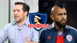 Caamaño abordó un eventual regreso de Arturo Vidal a Colo Colo.