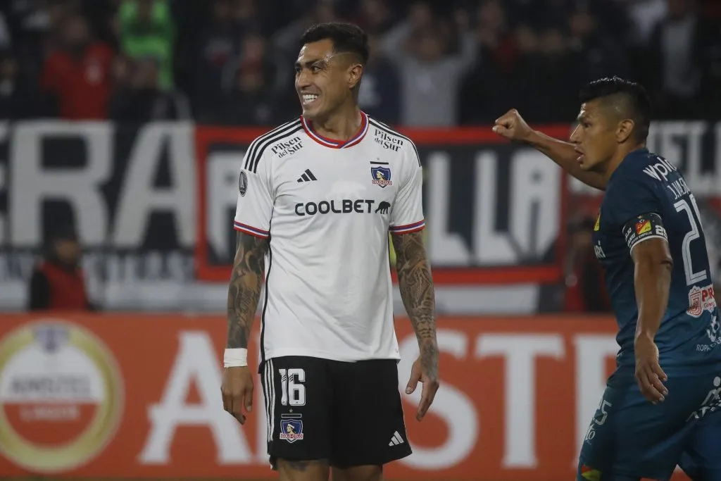 Darío Lezcano busca quedarse en el Colo Colo 2024. (Foto: Jonnathan Oyarzún/Photosport)