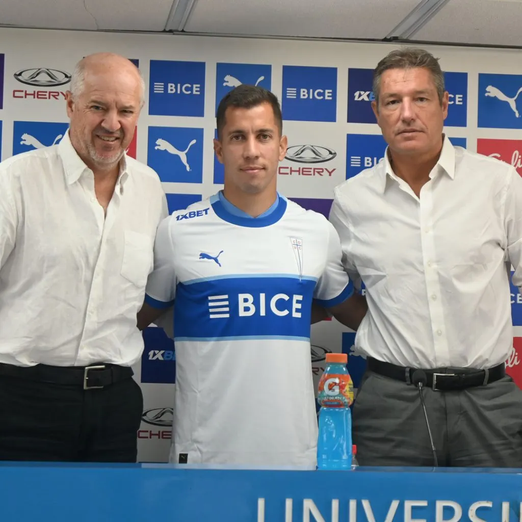 Agustín Farías es el nuevo jugador de la UC para 2024 (@Cruzados)