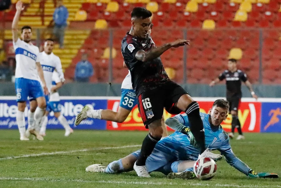 Lezcano no vio una el segundo semestre con Colo Colo. | Foto: Photosport