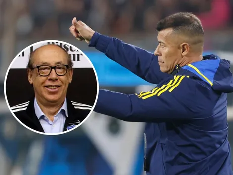 Ahí quedó Quinteros: Stohwing llenó de flores a Jorge Almirón al ser confirmado como nuevo DT de Colo Colo