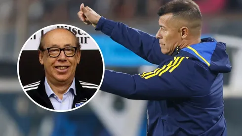 El presidente de Blanco y Negro se deshizo en elogios para el nuevo entrenador de Colo Colo. (Foto: Photosport)