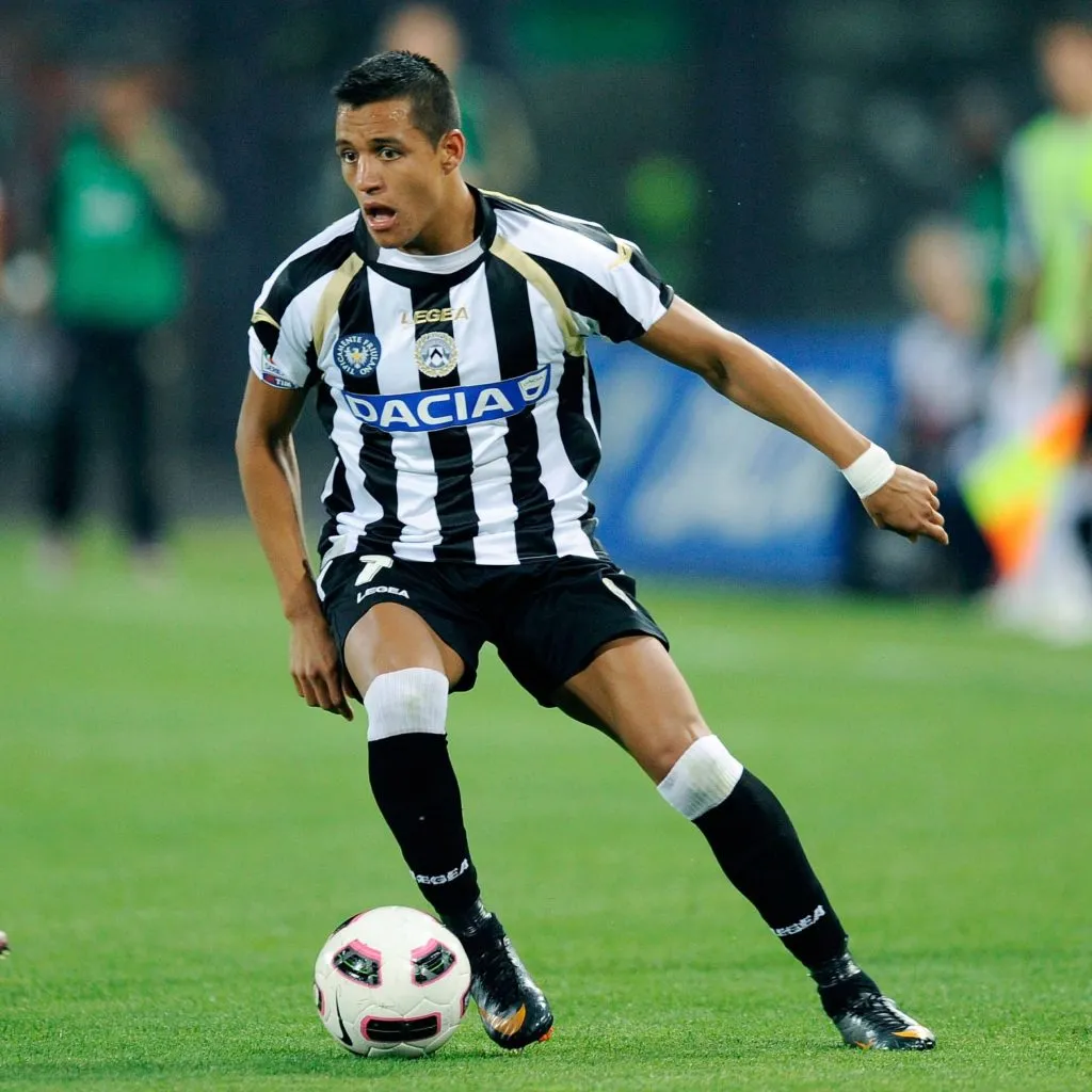 Alexis Sánchez despegó en Udinese y luego saltó a Barcelona (Foto: Imago)