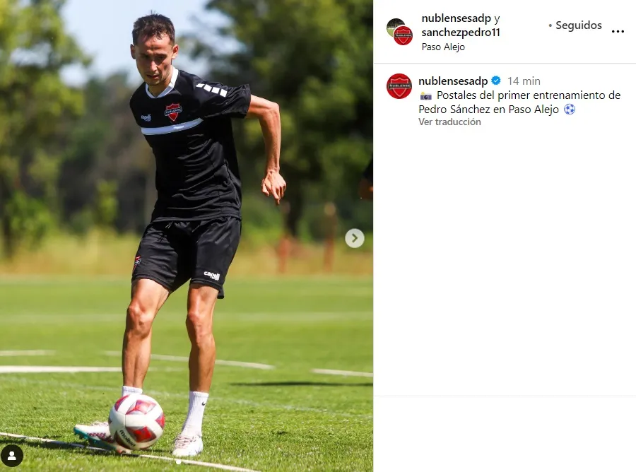 Pedro Sánchez se incorpora a Ñublense (Foto: Ñublense SADP)