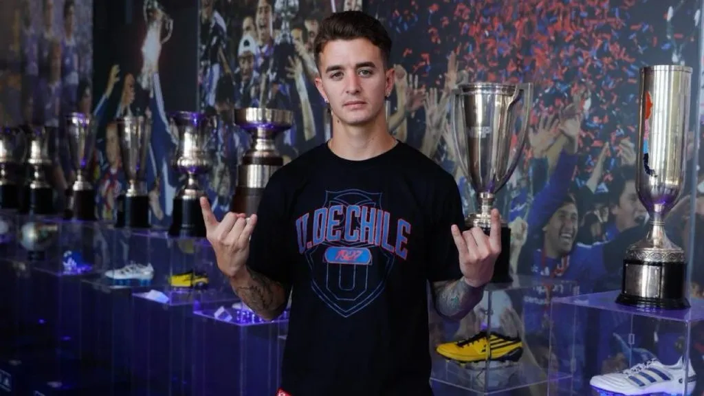 Franco Calderón llegó este 2024 para reforzar la defensa de la U