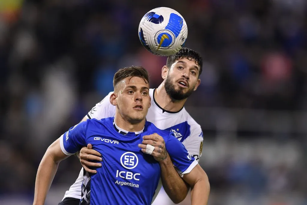 Matías de los Santos volvió a Vélez tras su cesión en Colo Colo (Foto de Marcelo Endelli/Getty Images)