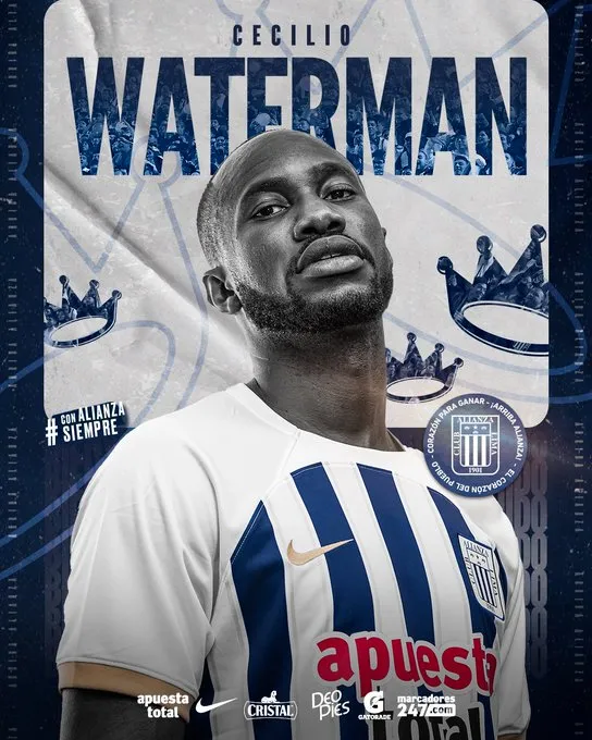Waterman ahora jugará en Perú por Alianza Lima