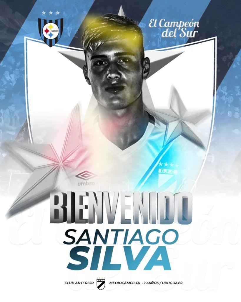 Santiago Silva jugará en Huachipato (@Huachipato)