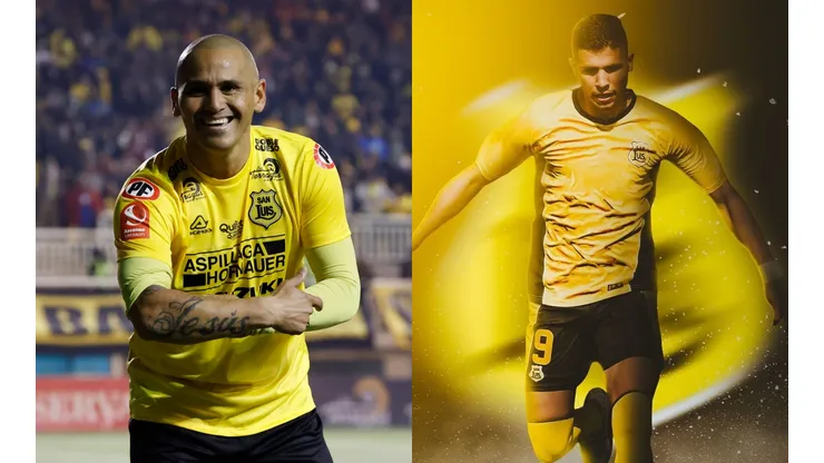 Humberto Suazo tiene un nuevo socio en delantera, se trata de Mauro Caballero (Foto: Photosport | San Luis)