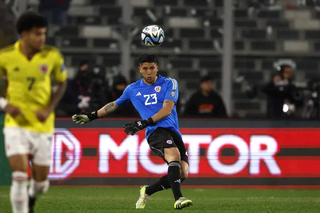 Brayan Cortés se convirtió en el heredero de Claudio Bravo en el arco de la Selección Chilena. (Foto: Andrés Pina/Photosport)