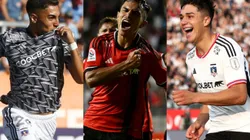 Jordhy Thompson, Vicente Pizarro y Damián Pizarro destacaron durante 2023 en Colo Colo. (Foto: Photosport)