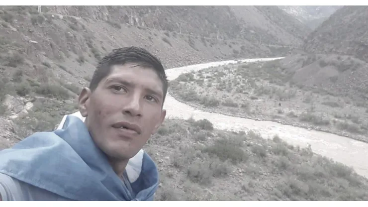 Un hincha de Godoy Cruz hizo de todo por ver al Tomba en Chile.