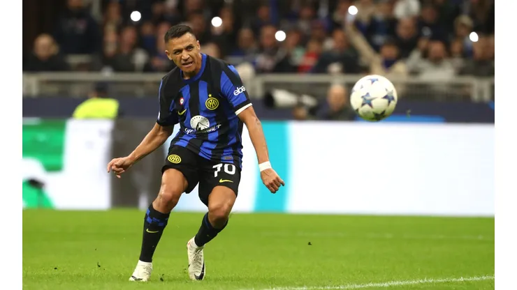 Alexis Sánchez participó del cuarto tanto del Inter frente al Atalanta. (Foto: Getty)