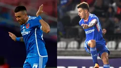 Zaldivia y Calderón fueron la primera dupla defensiva de la U en el 2024.