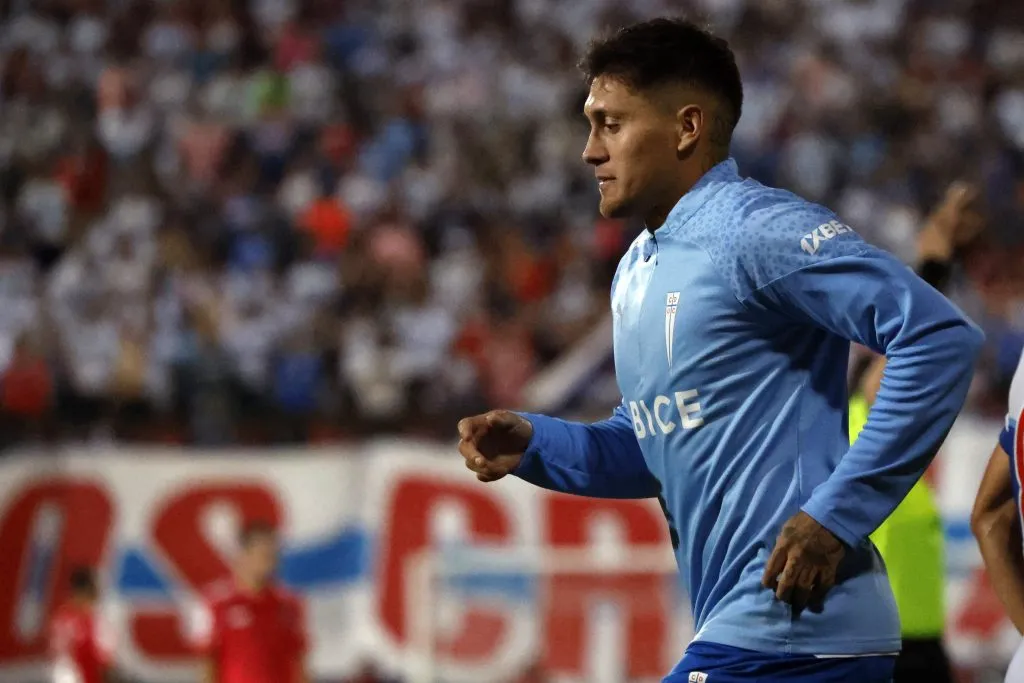 Nicolás Castillo no estará en la fecha 3 del Campeonato Nacional 2024. (Foto: Photosport)