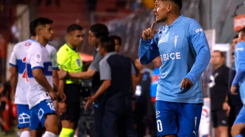 El delantero de 31 años fue expulsado ante Ñublense