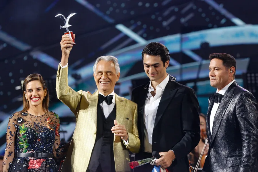 Bocelli en su noche soñada (Agencia uno)