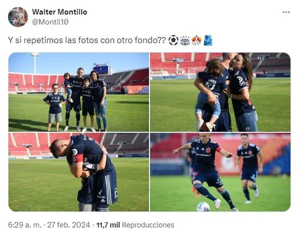 La petición de Walter Montillo. | Foto: X