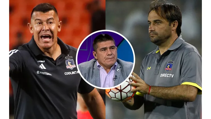 Marcelo Vega no está de acuerdo con el equipo B de Almirón en el Cacique. (Foto: Photosport y Captura TNT Sports)