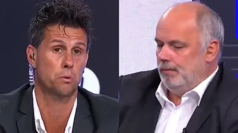 Diego Rivarola y Sebastián Esnaola tuvieron un cruce de palabras en panel televisivo. (Foto: Capturas ESPN)