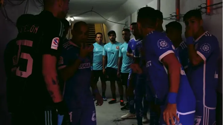 Matías Zaldivia se lució con esta arenga en la Universidad de Chile