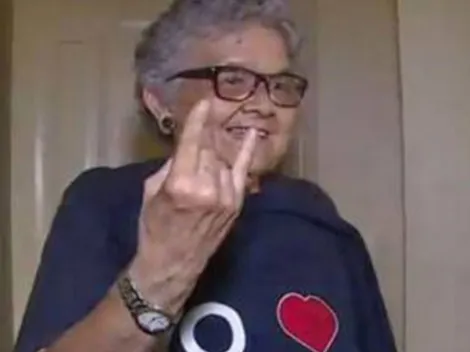 VIDEO: Abuela hincha de la U es furor en redes sociales: "Después de mis nietas, la U"
